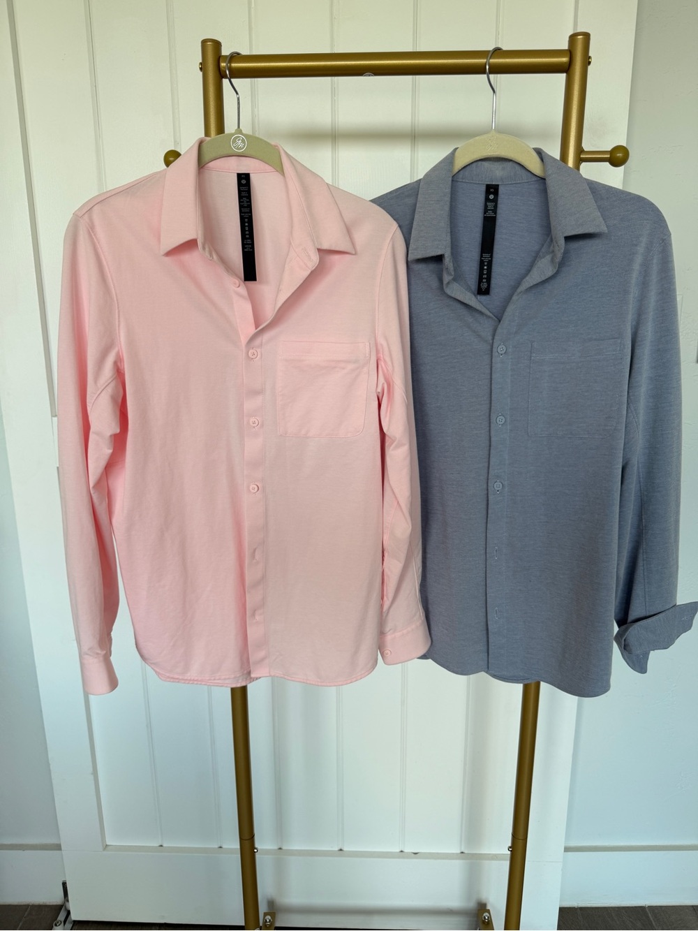Lululemon Commission LS Shirt, men’s XS, set of two